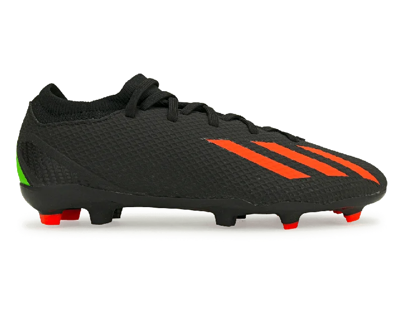 adidas Kids X SpeedPortal.3 FG Black/Solar Red