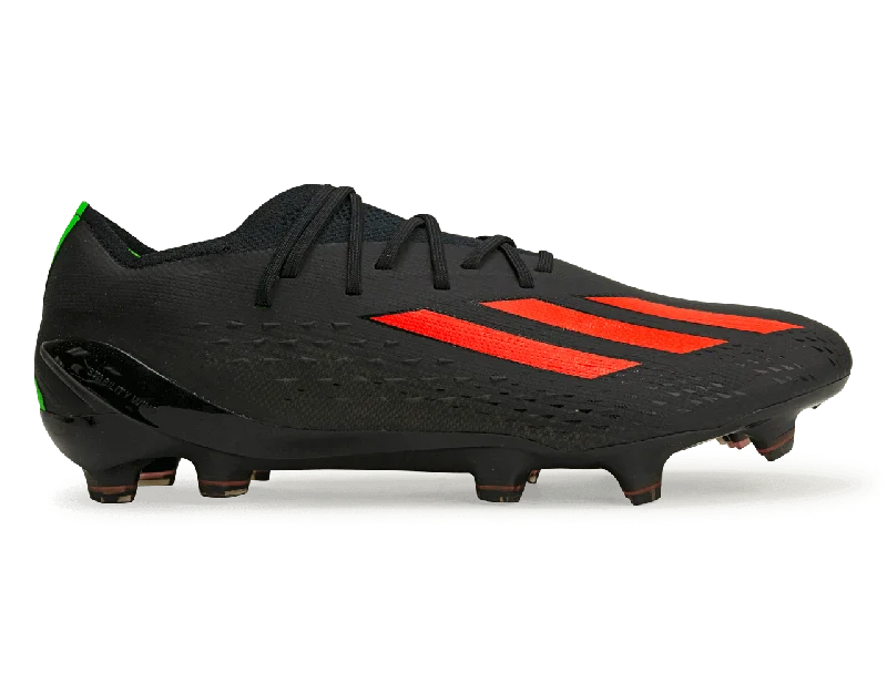 adidas Men's X SpeedPortal.1 FG Black/Solar Red