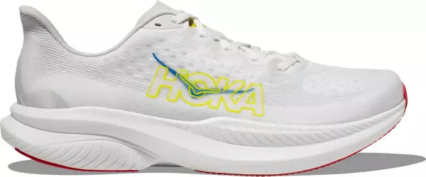 MEN'S HOKA MACH 6 | WHITE / NIMBUS CLOUD